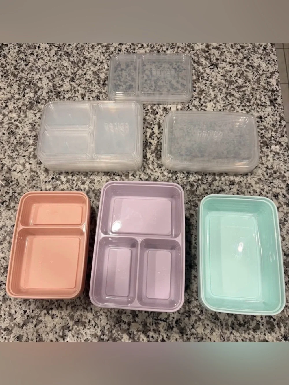 Multi-Color Meal Prep Storage Bentgo lunch containers